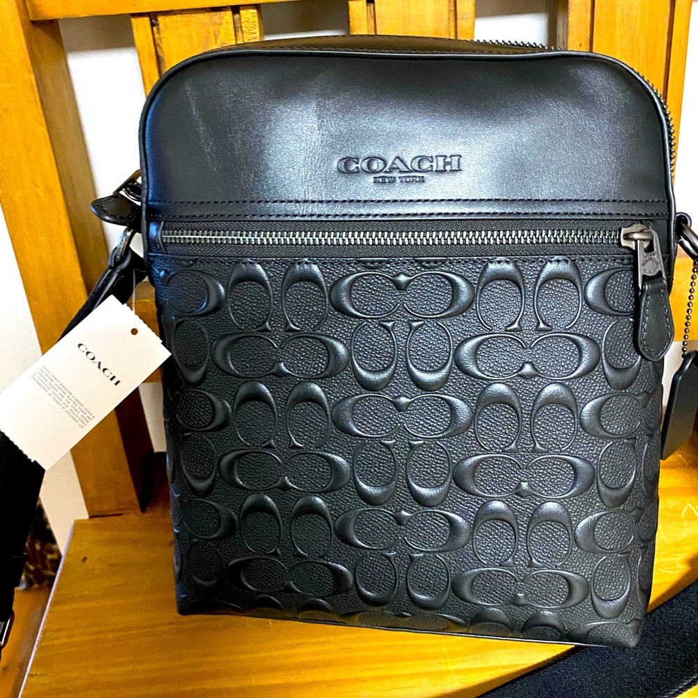 NWT Coach Houston Flight Bag/Crossbody